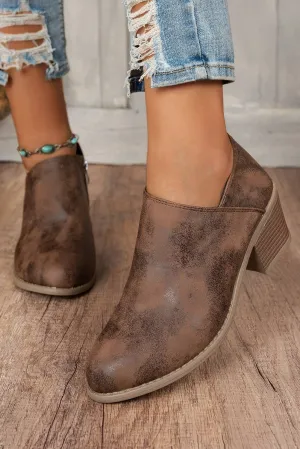 Addison Suede Booties