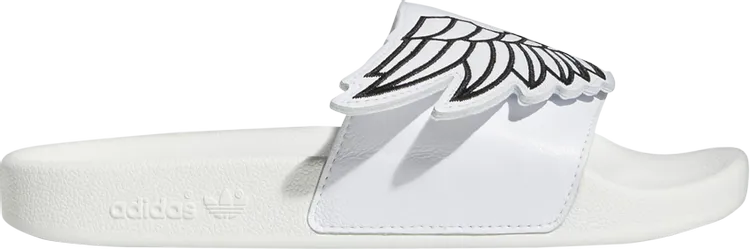 Adidas Jeremy Scott x Adilette Wings Slide Slides, white