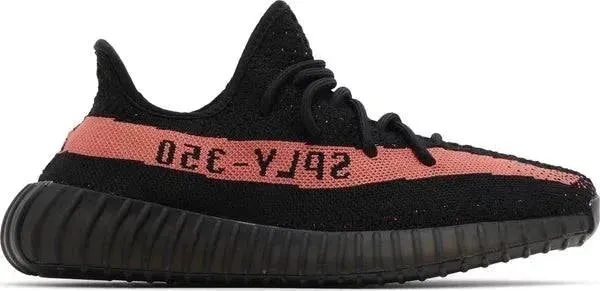 Adidas Yeezy Boost Core Black Red Sneakers