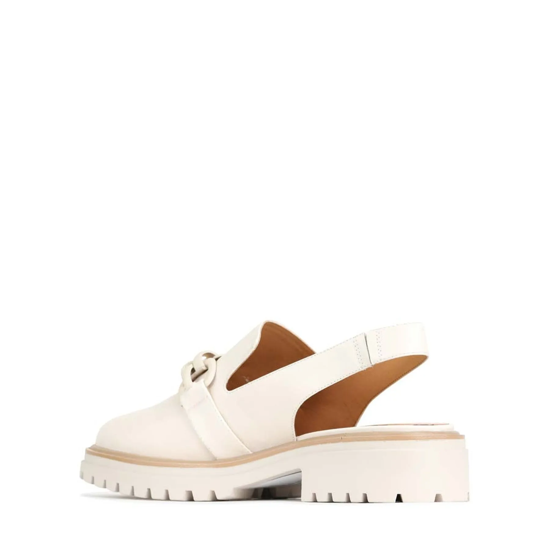 ANI LEATHER SLING-BACK LOAFERS