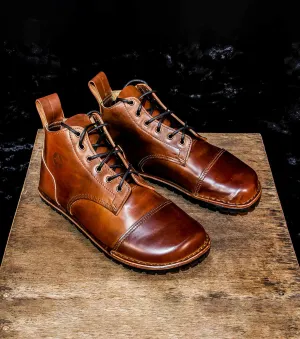 Barefoot Trekking Boots - Shell Cordovan