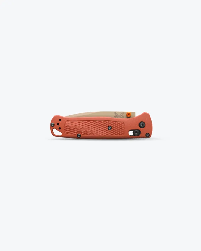 Benchmade Bugout 535TN-10 AXIS Lock 3.235" Desert Verde Cerakote CPM-S30V Rust Orange Grivory Handles