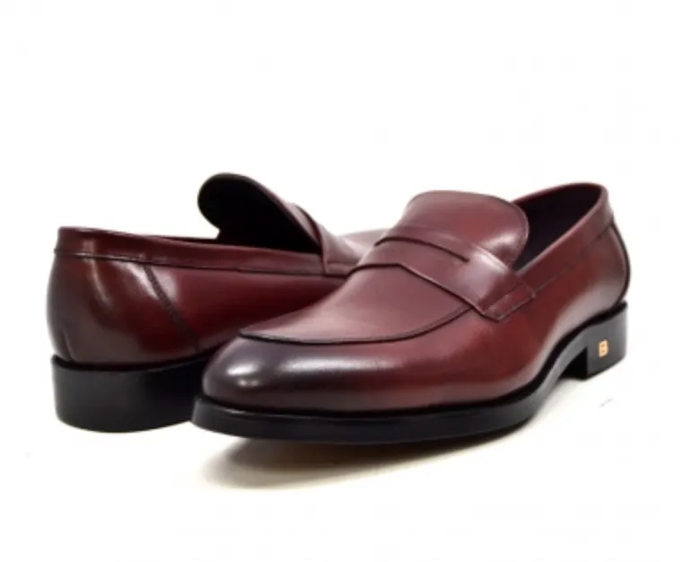 Berlin Mens Slip-On Dress Shoes: Sleek and Sophisticated