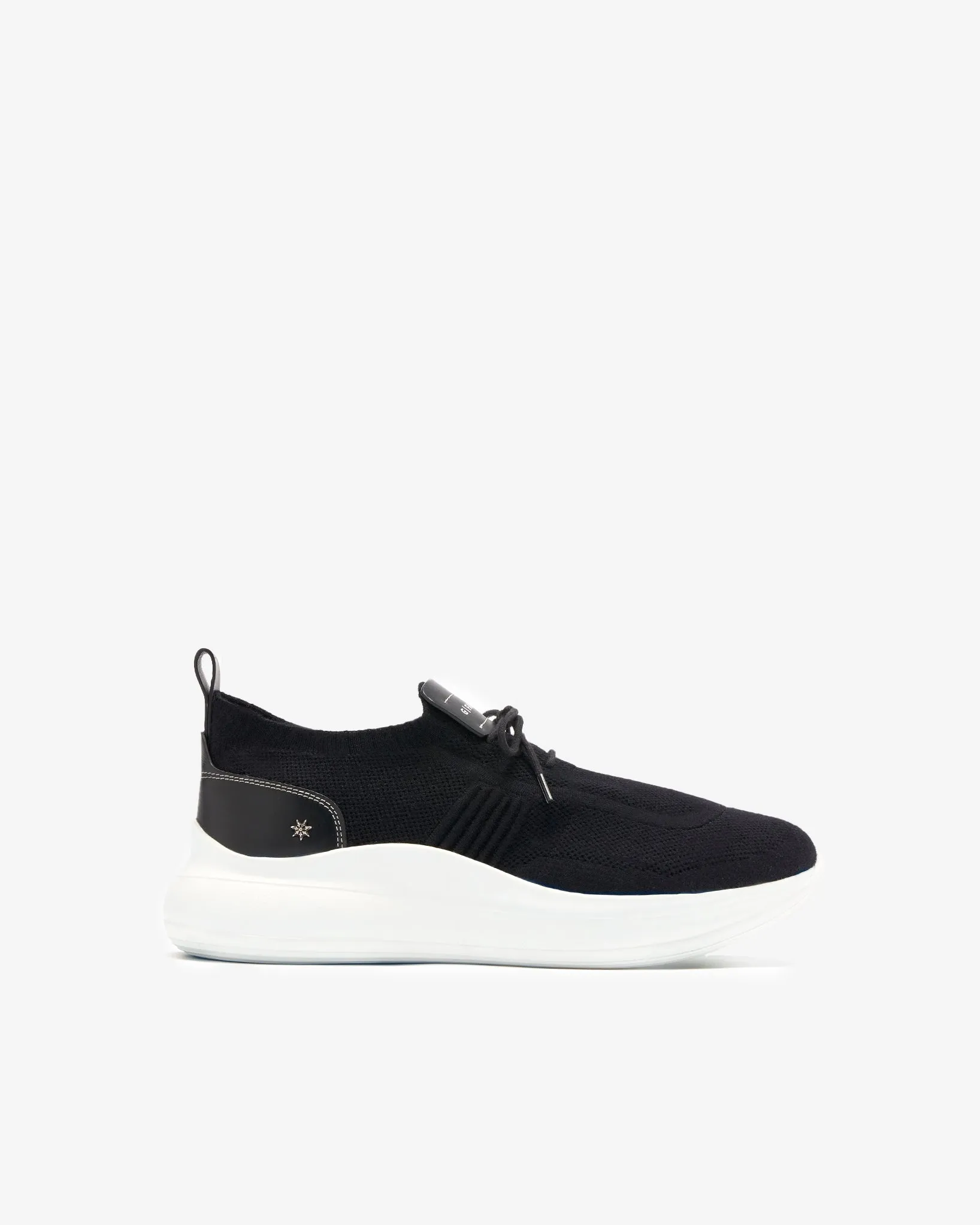 BLACK MERINO ATHLETIC SNEAKERS