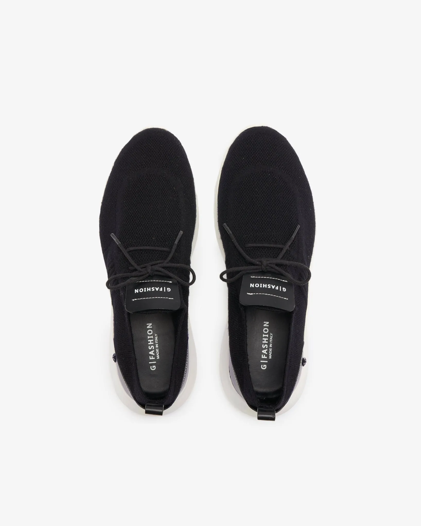 BLACK MERINO ATHLETIC SNEAKERS