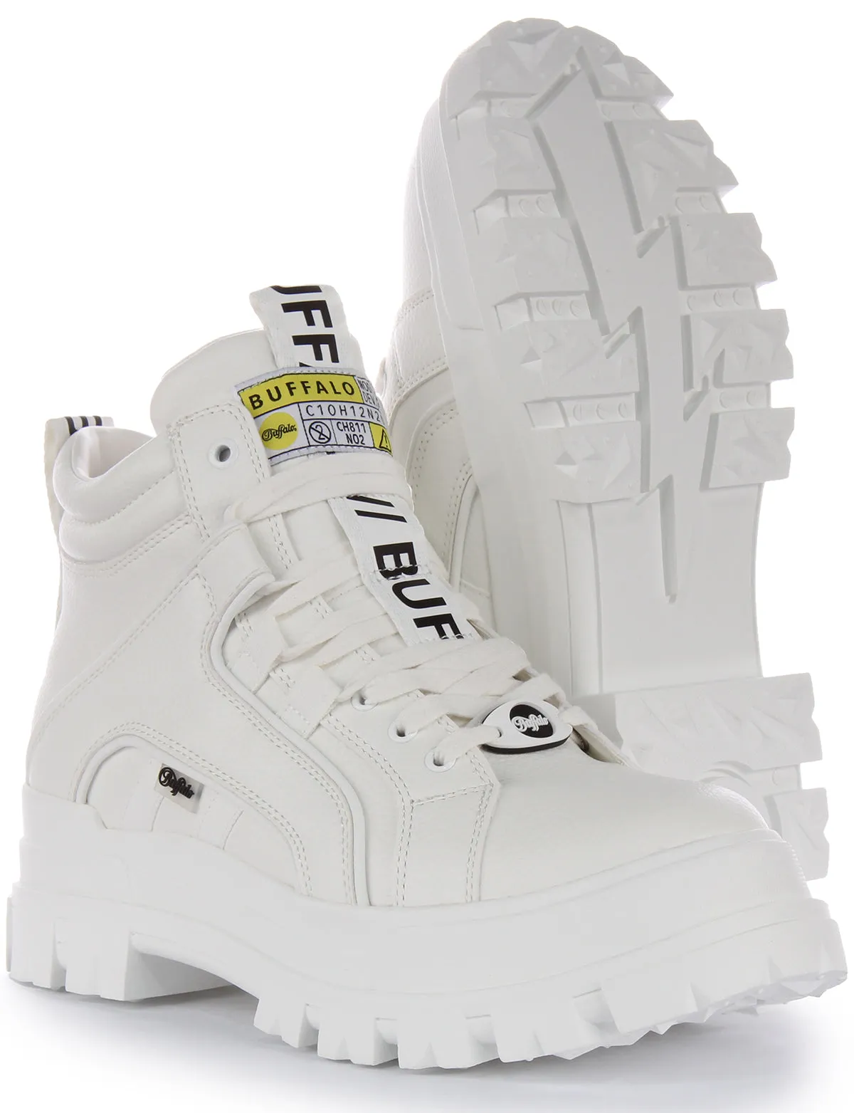 Buffalo Aspha Nc Mid In White For Men