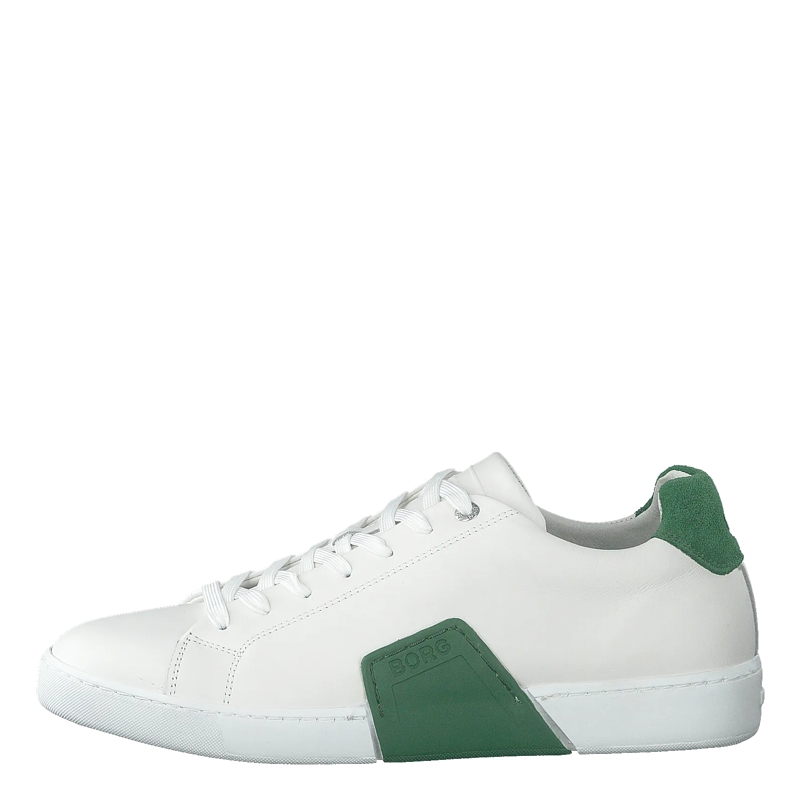 Clip M White/green