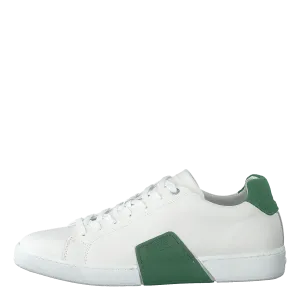 Clip M White/green