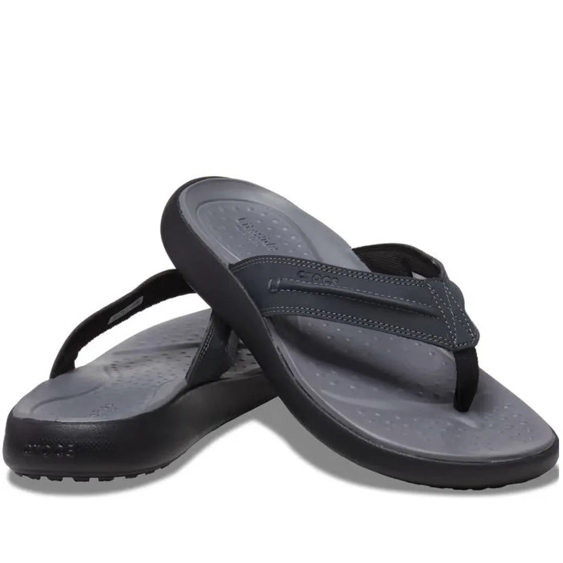 Crocs -Mens Yukon Vista II LR Flip Flop Black