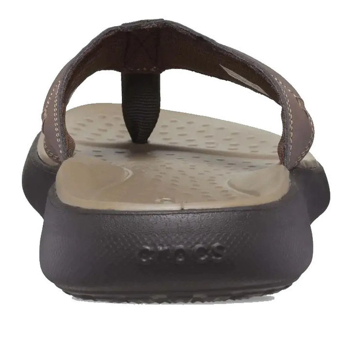 Crocs -Mens Yukon Vista II LR Flip Flop Espresso