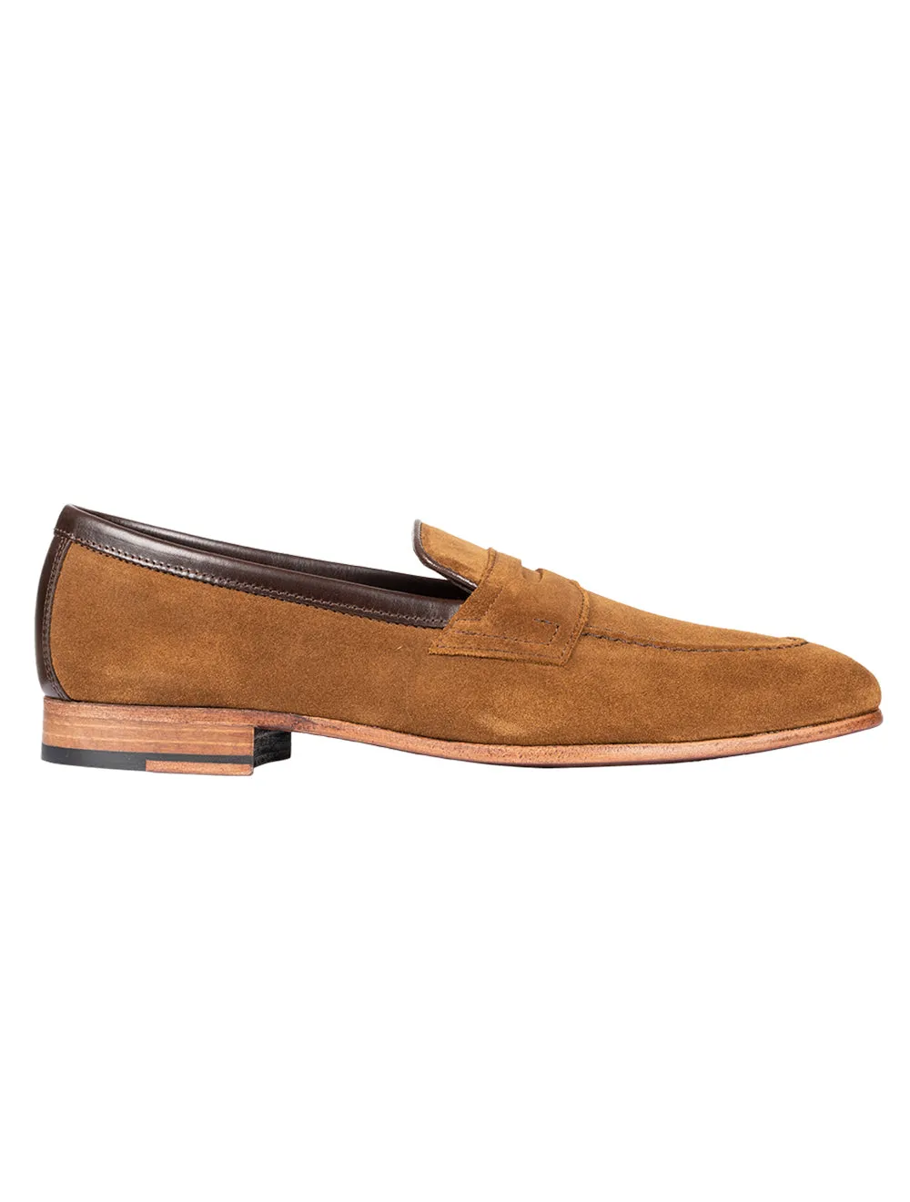 Darwin Suede Loafers Tan