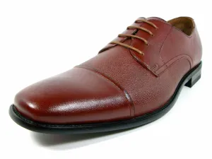 Delli Aldo Men's 19235 Classic Cap Toe Lace Up Oxfords Shoes