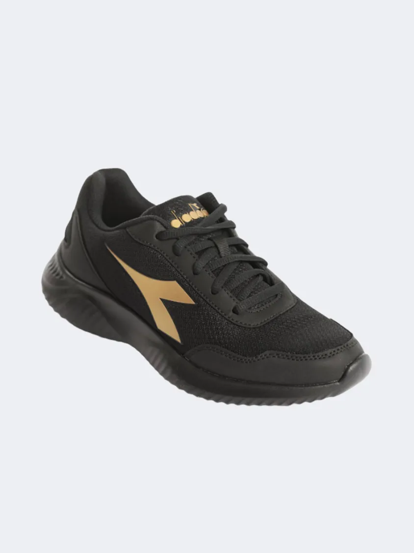 Diadora Robin 3 Women Running Shoes Black/Gold