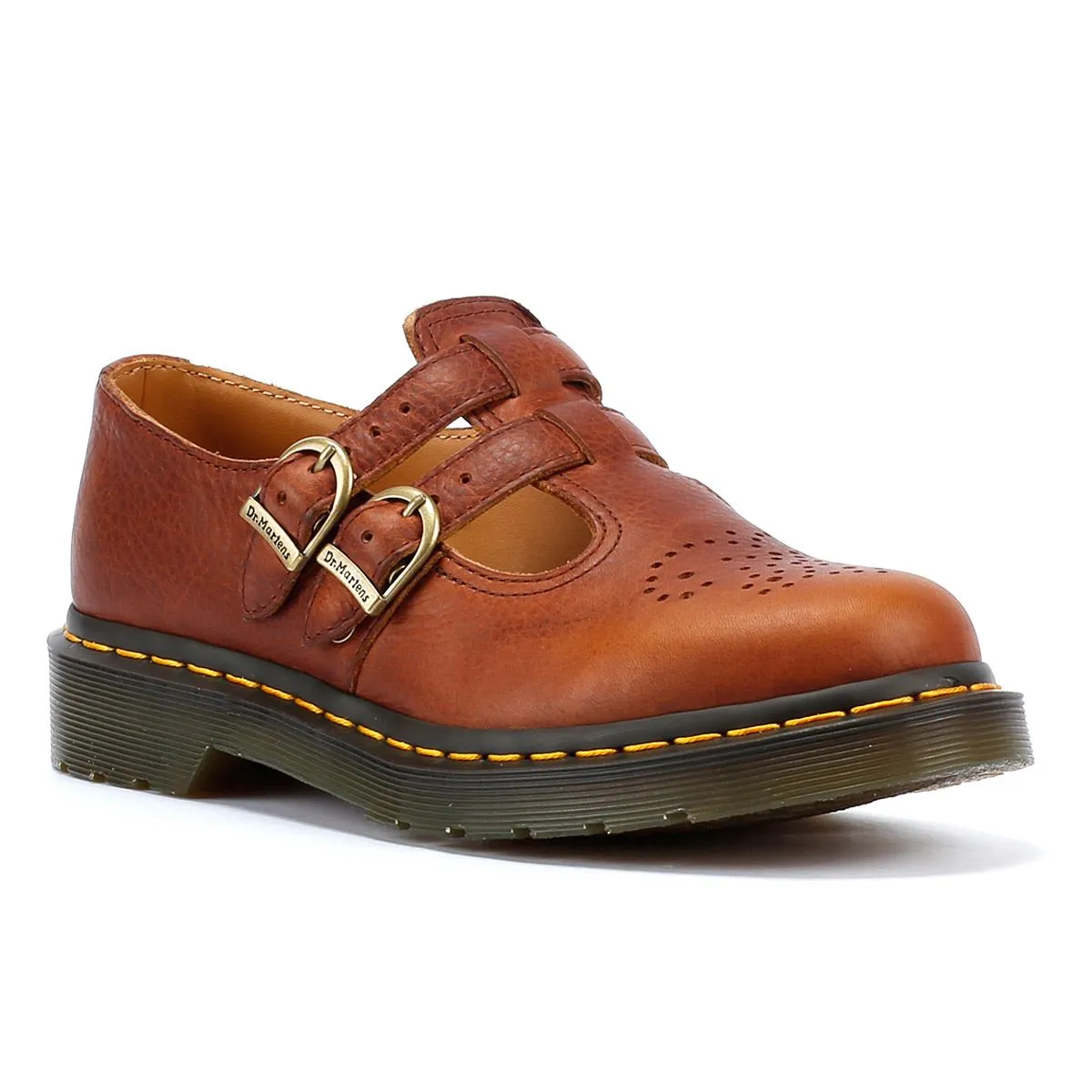 Dr. Martens 8605 Mary Jane Ambassador Cashew Shoes