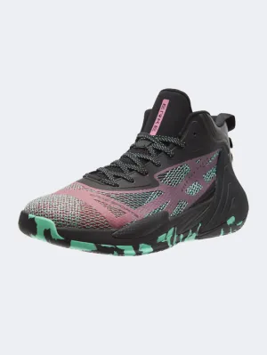 Erke  Men Basketball Shoes Black/Pink