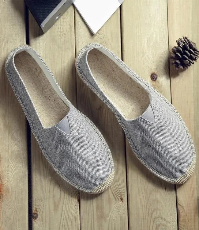 Espadrilles Hemp Canvas Flat Shoes