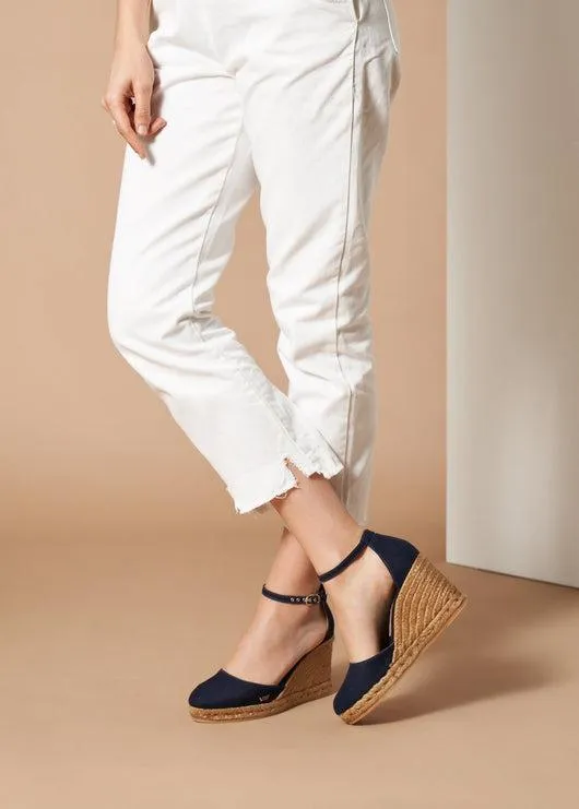 Estartit Canvas Espadrille Wedges