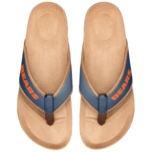 FOCO Chicago Bears Men's Cork Slippers