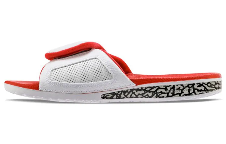 Jordan Hydro 3 Retro White Cement Fire Red