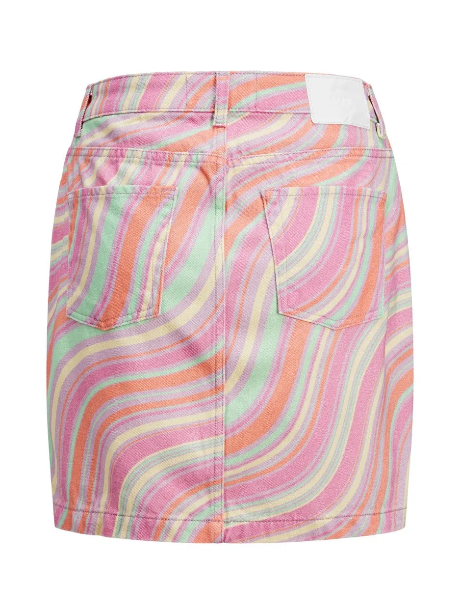 Jxmadeline Hw Skirt - Roze Dessin