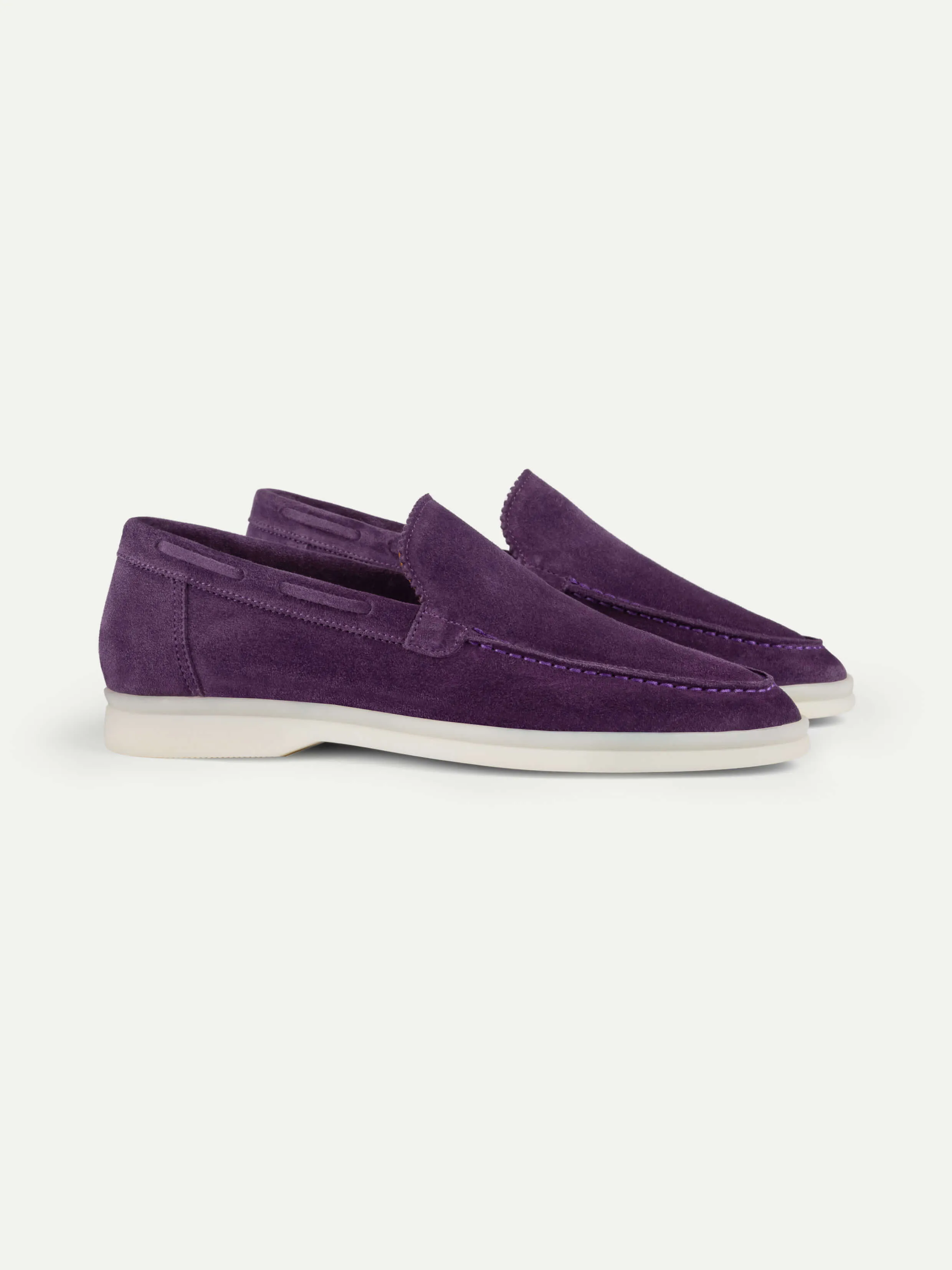 Lady Purple Yacht Loafers