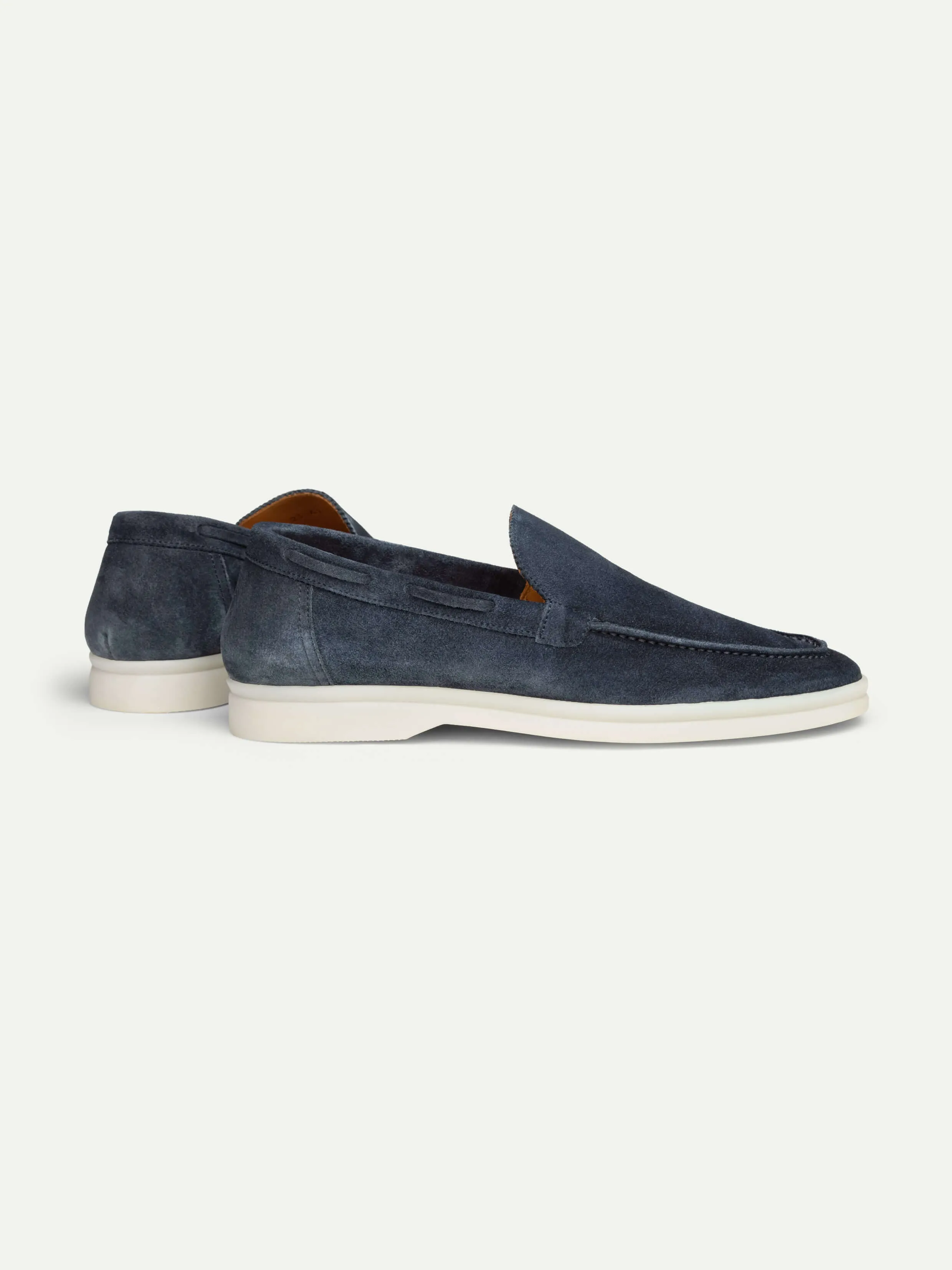 Lady Steel Blue Yacht Loafers