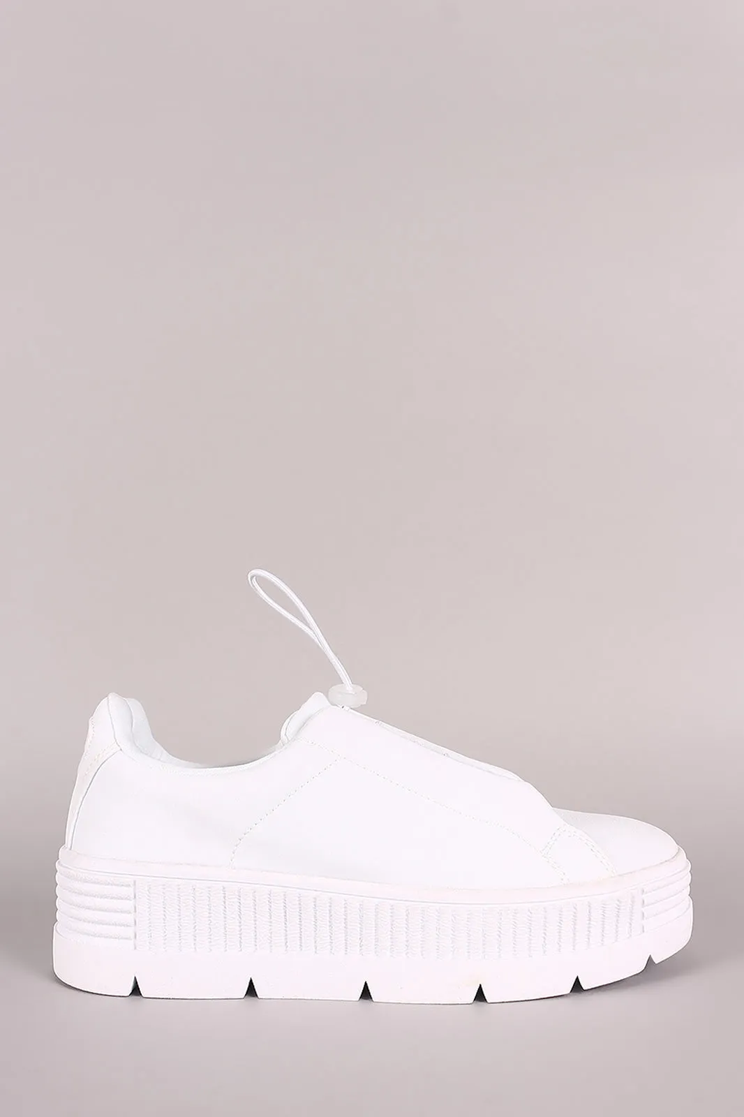 Liliana Neoprene Lug Sole Platform Sneaker