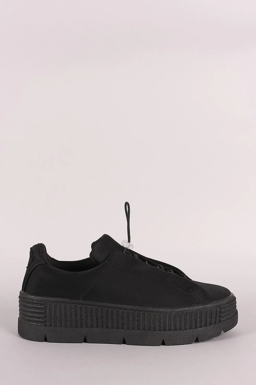 Liliana Neoprene Lug Sole Platform Sneaker