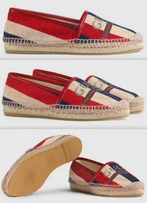 Logo Sylvie Canvas Espadrille