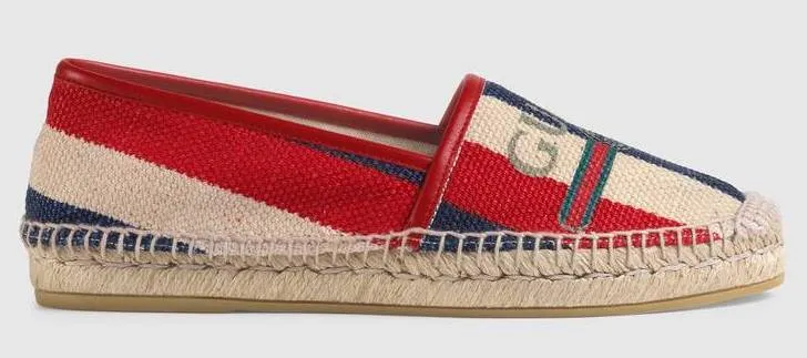 Logo Sylvie Canvas Espadrille