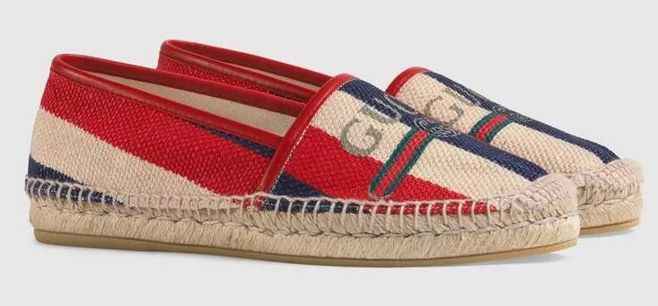 Logo Sylvie Canvas Espadrille