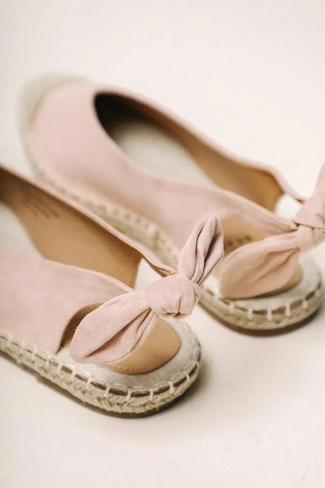 Melody Espadrilles in Blush - FINAL SALE