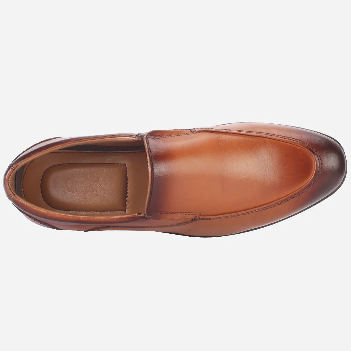 Mens "SIKEEM" Leather Formal Slip-on Shoes