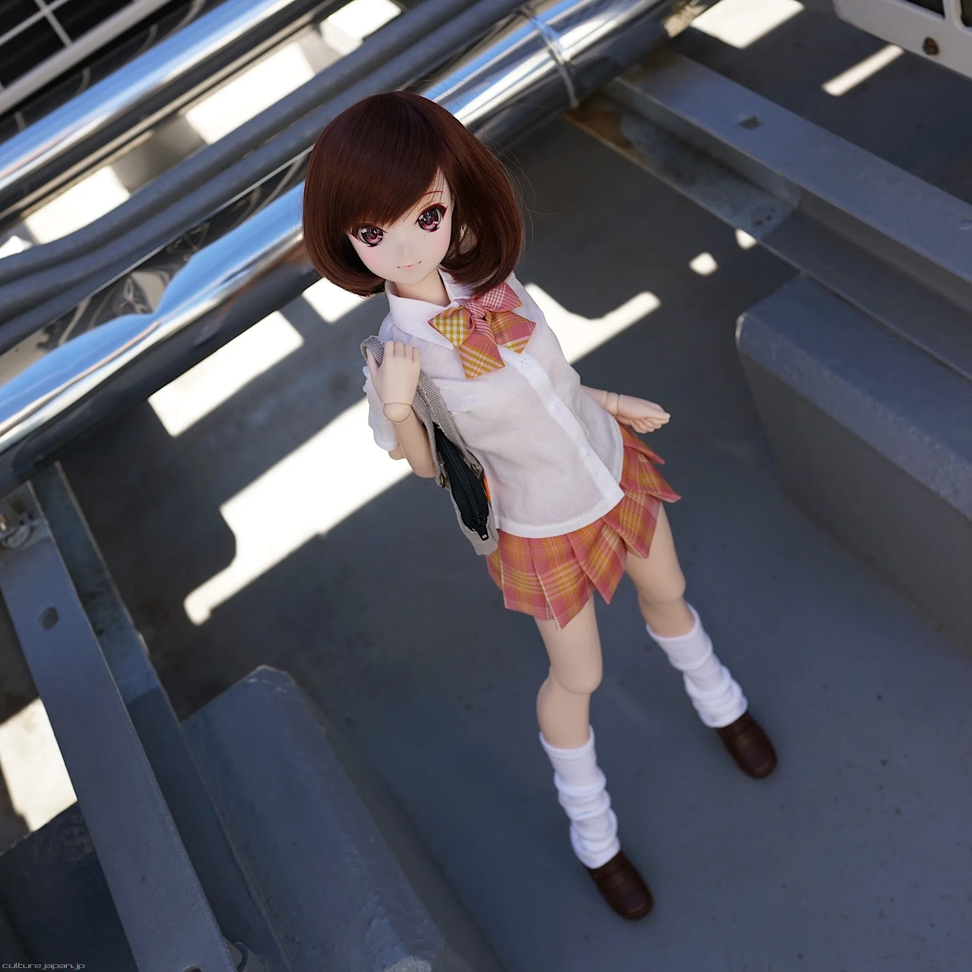 Mirai High School Uniform (Peach)