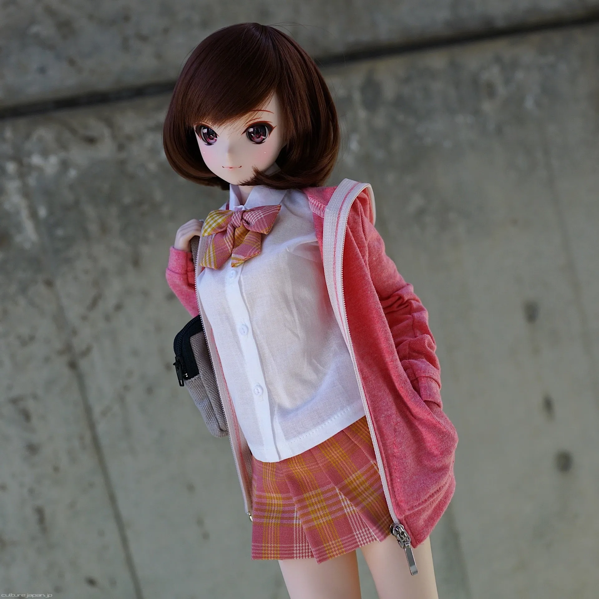 Mirai High School Uniform (Peach)