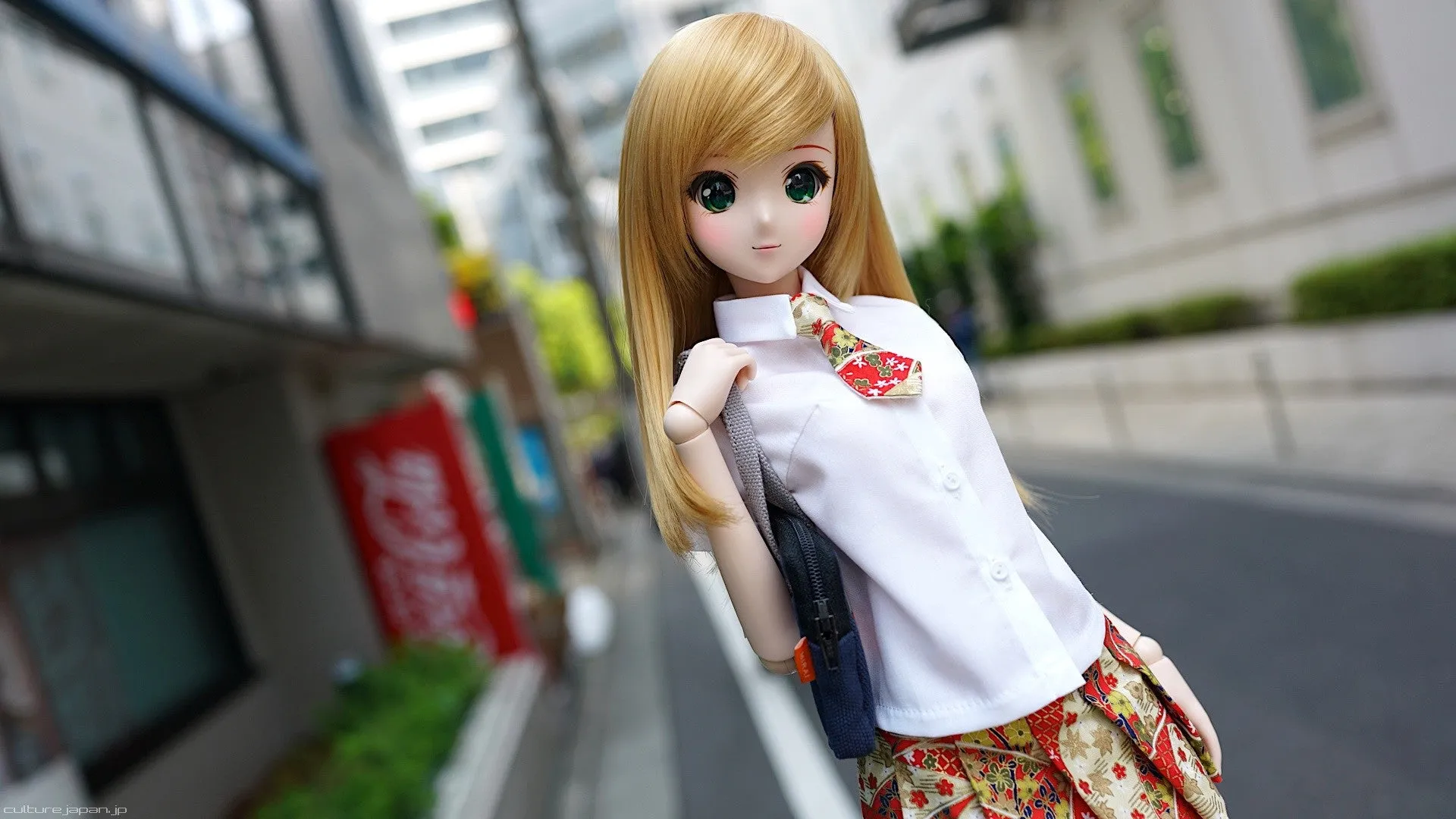 Mirai High School Uniform (Wagara Red)