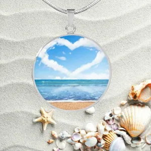 My Heart Is At The Beach Necklace