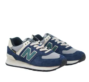 New Balance Unisex 574 Sneaker - Navy