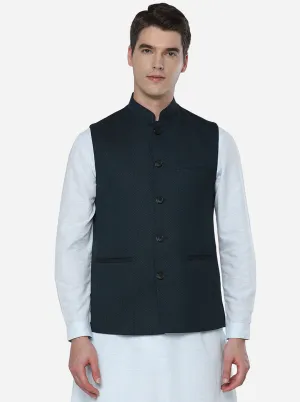 Peacock Blue Modi Jacket | JadeBlue