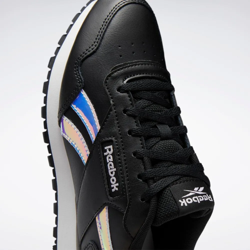 Reebok Footwear Women Reebok Glide Shoes BLKWHI/PIXPNK/FTWWHT