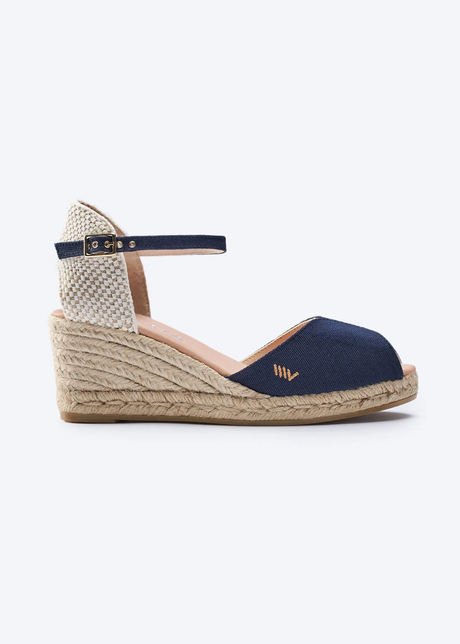 Sacova Canvas Espadrille Sandal Wedges