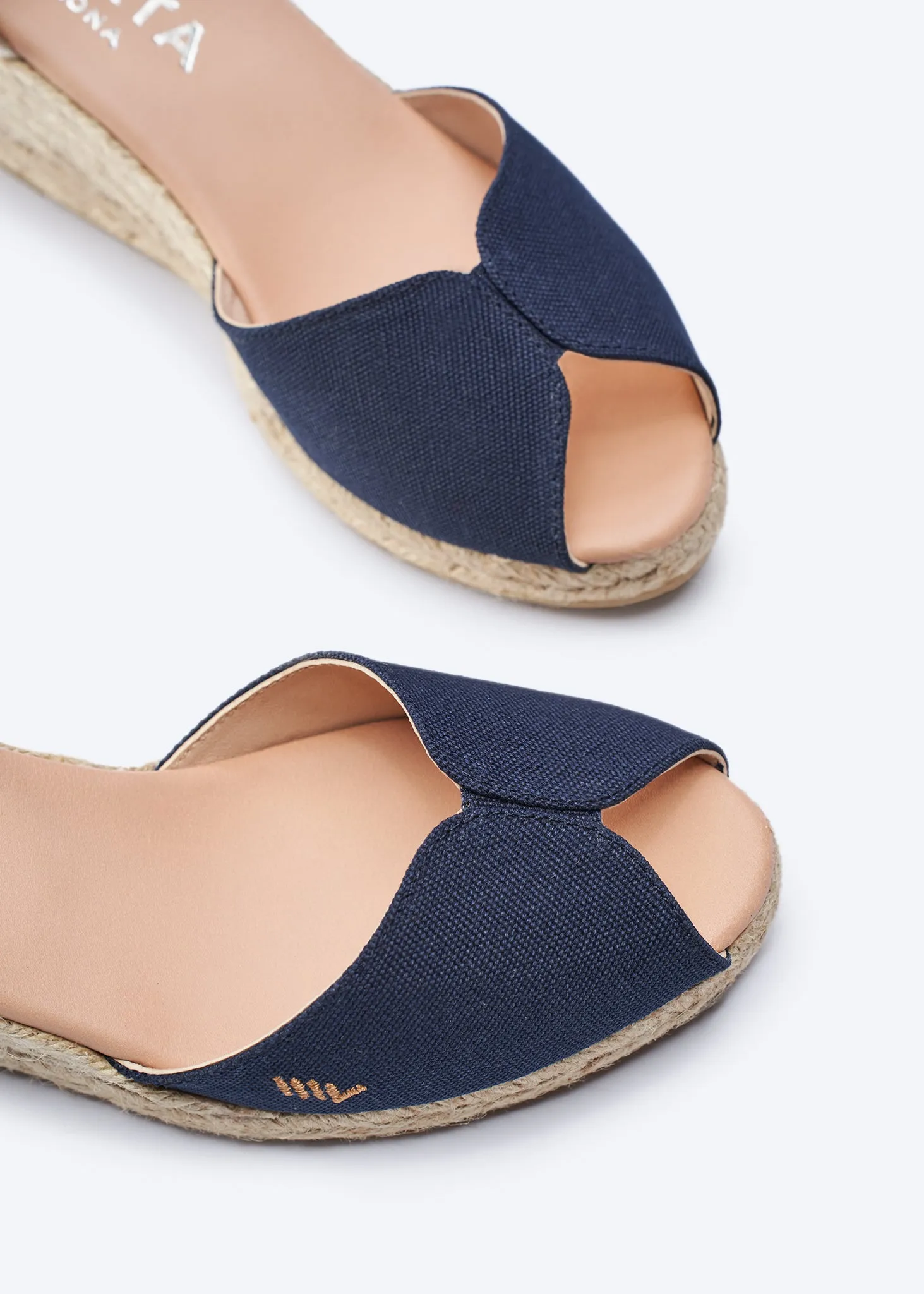 Sacova Canvas Espadrille Sandal Wedges