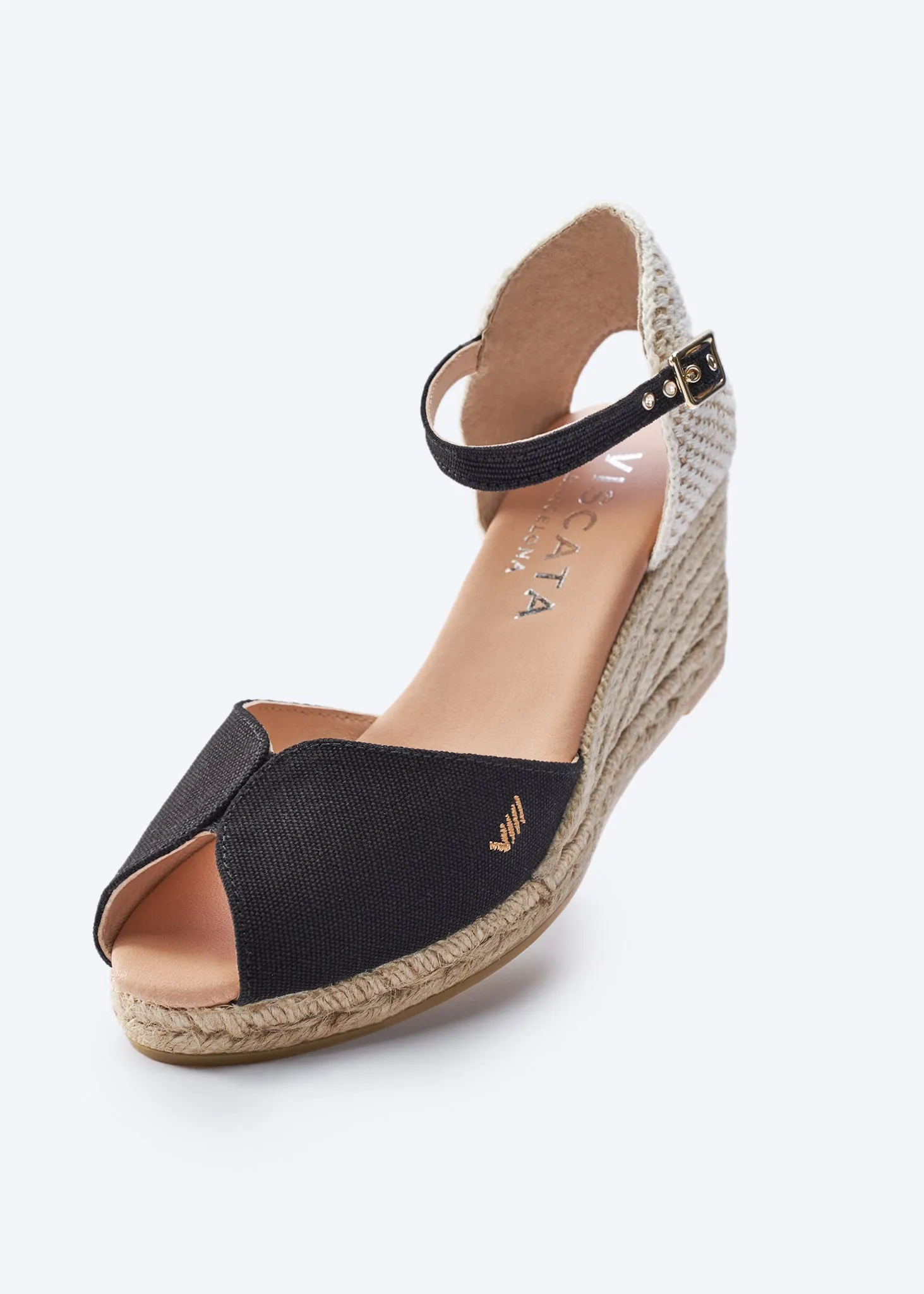 Sacova Canvas Espadrille Sandal Wedges