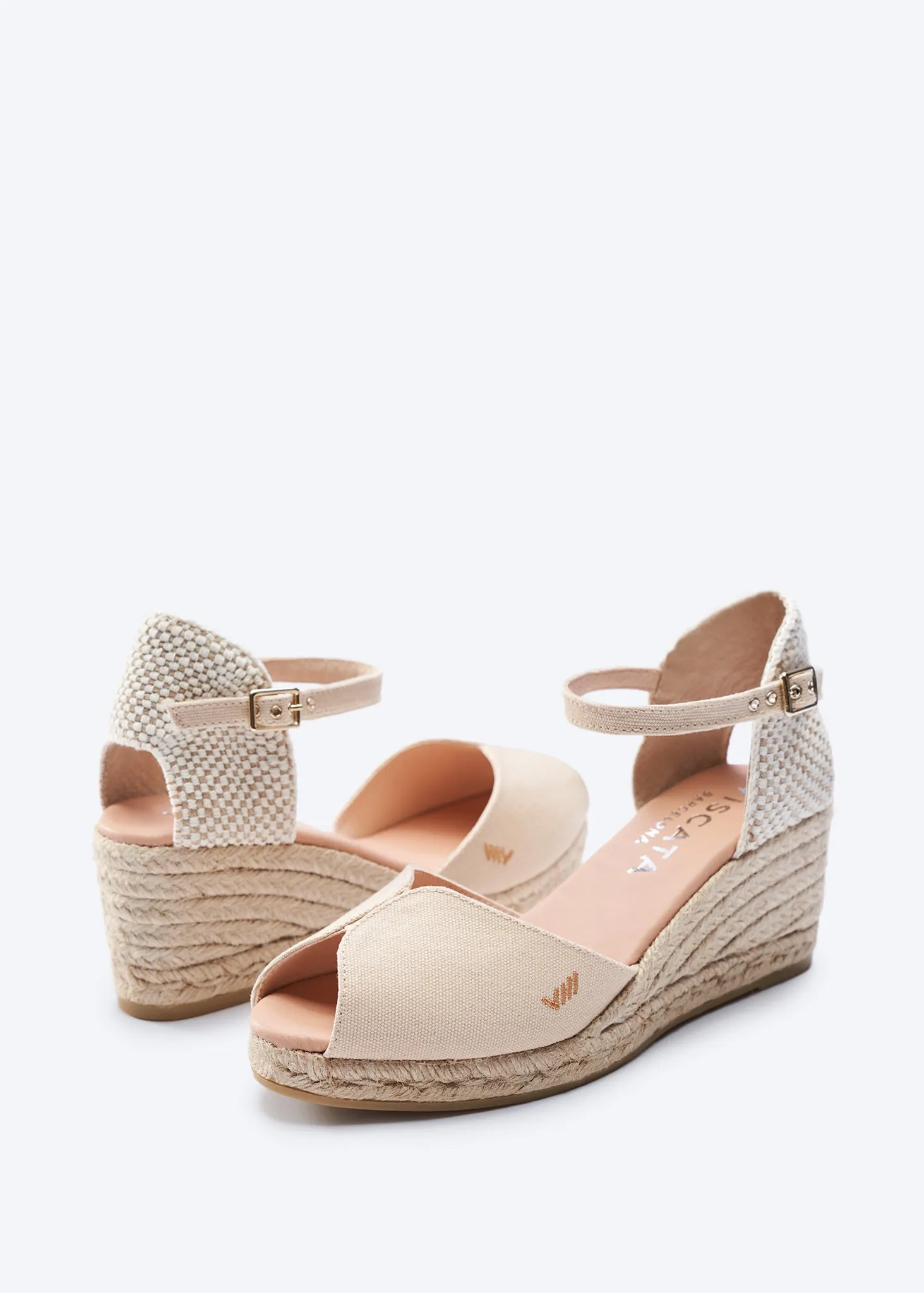 Sacova Canvas Espadrille Sandal Wedges