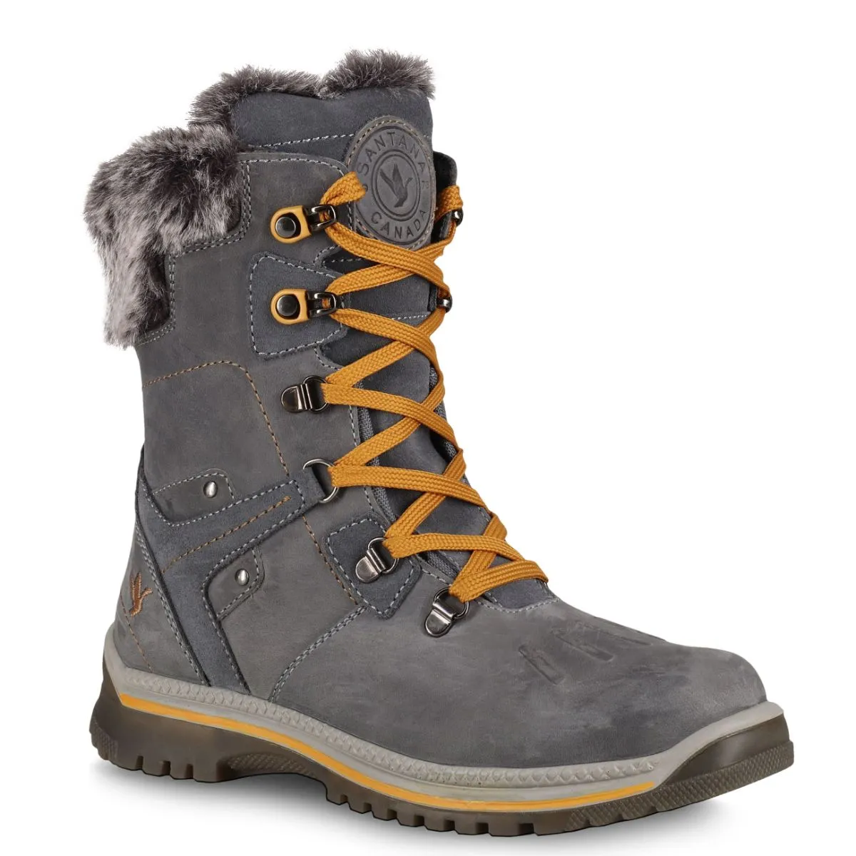 Santana Canada Women's  Milly in Grey/Mustard