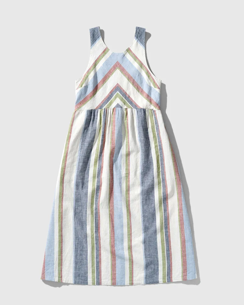 SoftHemp™ Chambray Midi Dress