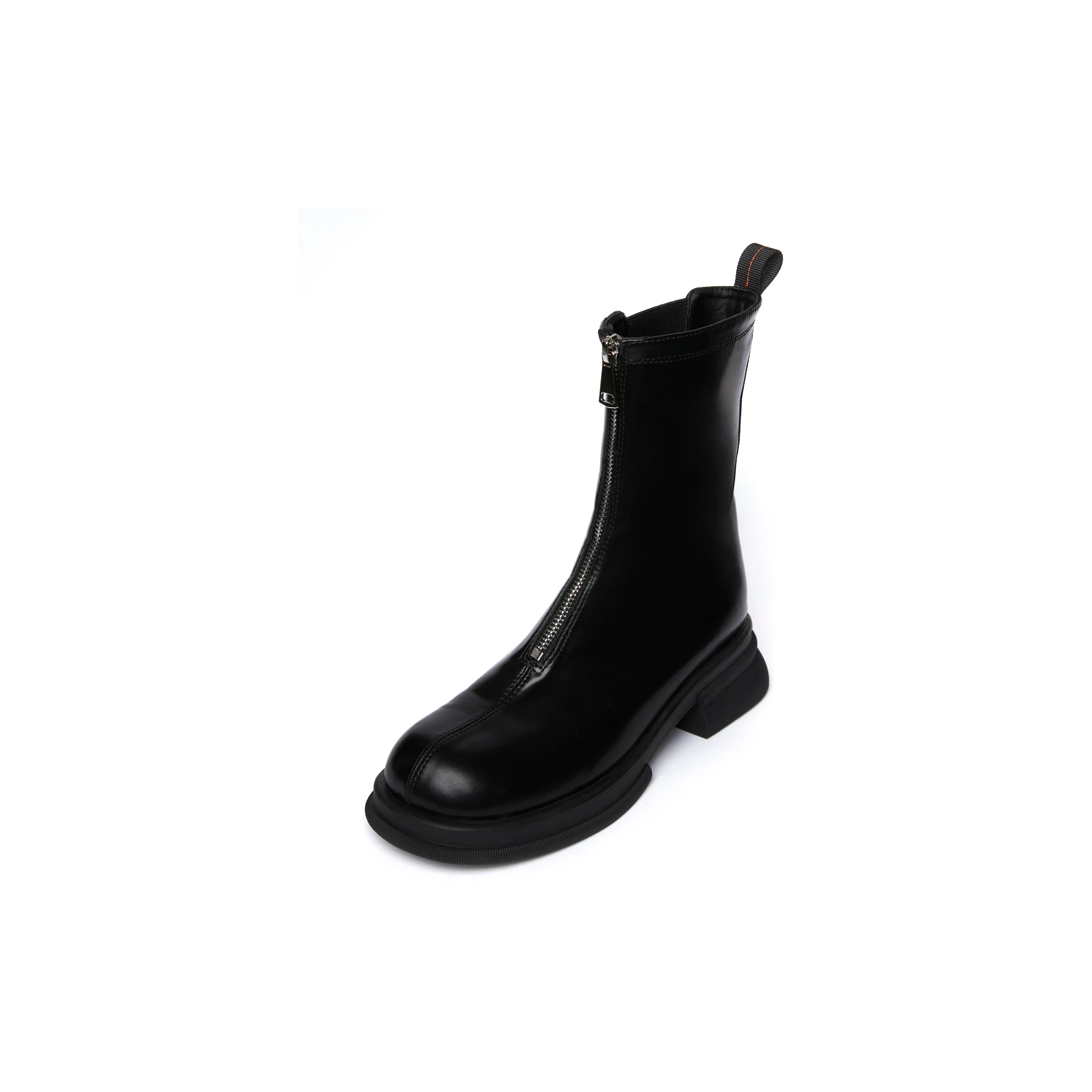 Soul Chic Zip Boots - Black (BLK)