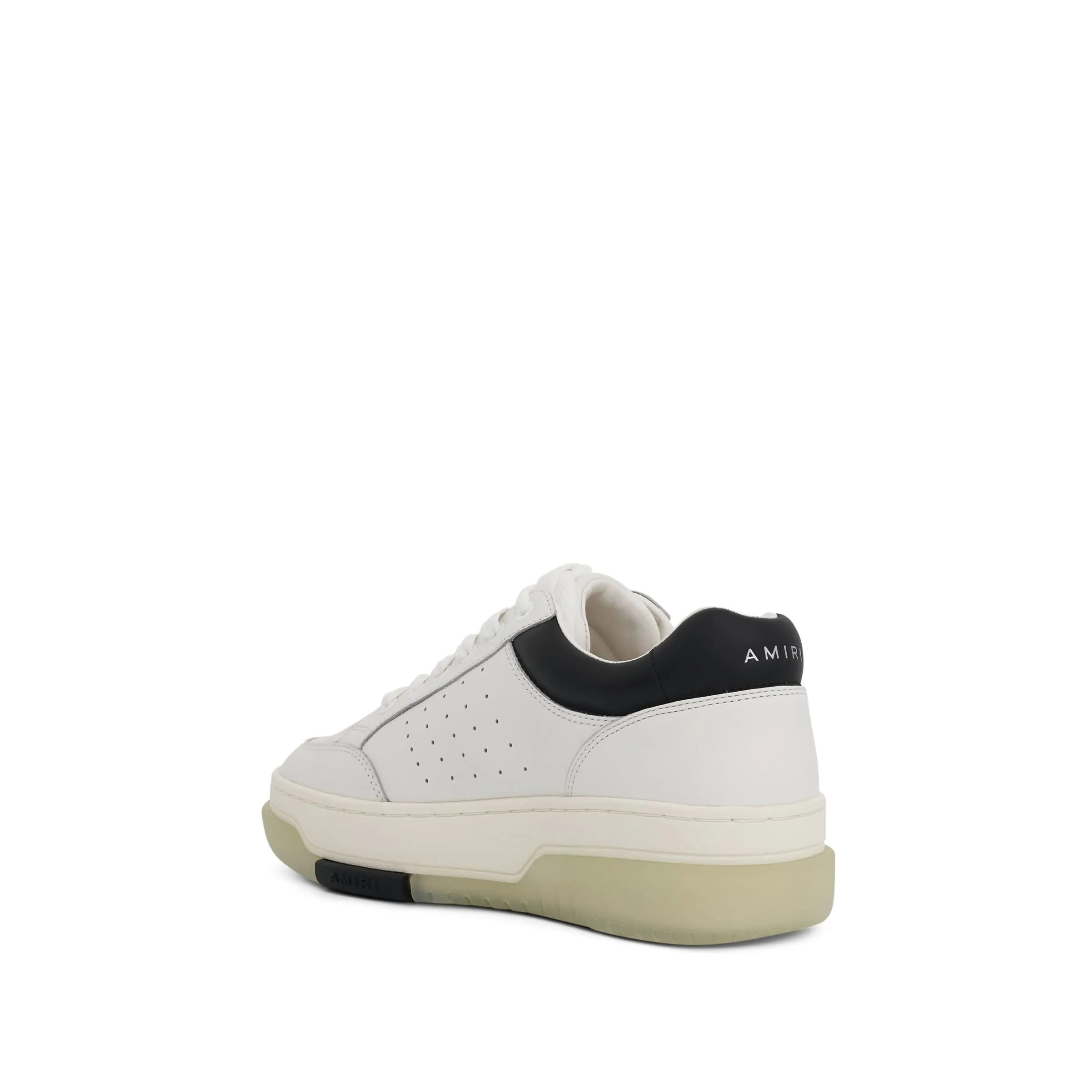 Stadium Low Sneakers in White/Black