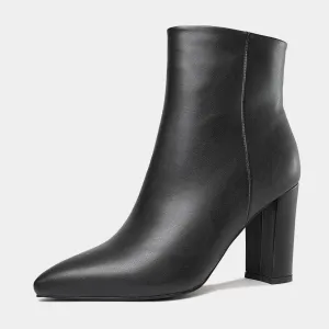 Stazie Black High Heel Boots