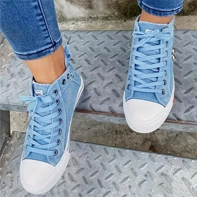 Valesca Sneakers | Casual Denim Sneakers